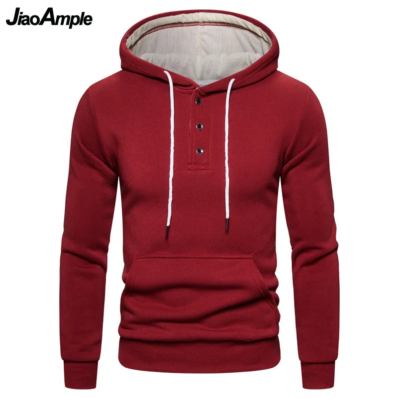 Mens Warm Winter Autumn Tops Long Sleeve Shirts Solid Pullover Zipper Slim Fit 