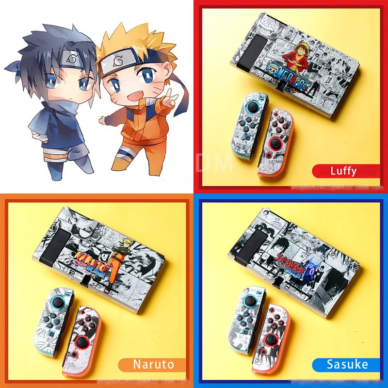 Цельный крутой Мягкий защитный чехол NARUTO для игровой консоли Nintendo Switch Бесплатная