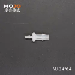 Бесплатная доставка! (10 шт./лот) MJ-S6.4X2.4 прямой совместное 2.4 мм до 6.4 мм разъем для трубопроводной арматуры