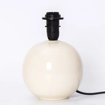 

Retro Art Creative Color Round Small Table Lamp Base Ceramic Table Lamp Base