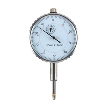 

Accuracy Metal Dial Test Indicator Gage 0-10MM Outer Measuring 0.01mm Accurate Measurement Tool Clock