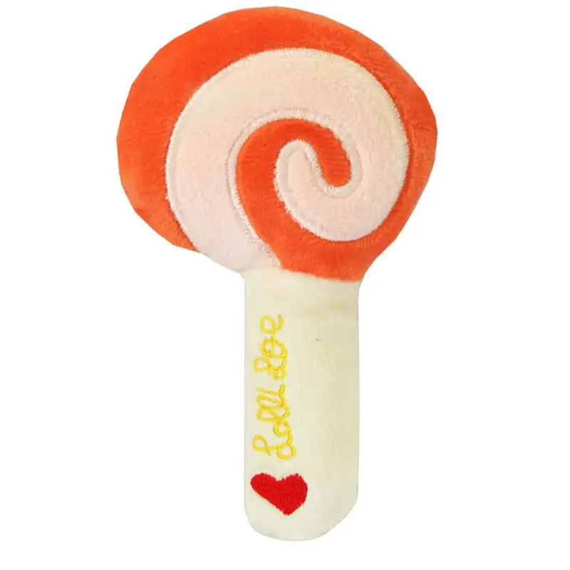 1pc Cat Toy Plush Bite Resistant Creative Drumstick Cat Dog Squeaky Toy Dog Chew Toy For Pet Cat Dog Supplies Dropshipping
