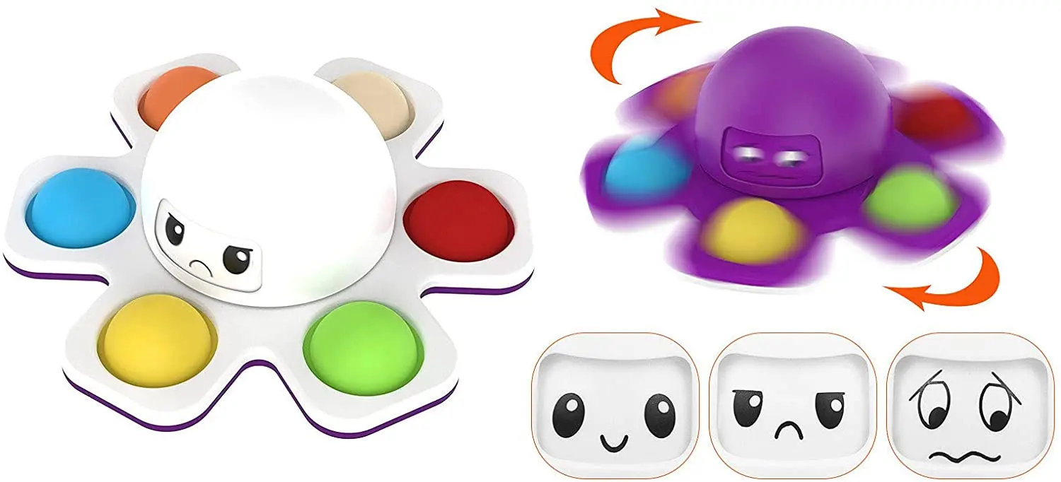 Push Bubbles Fidget Spinner Toys Fidget Toys Brasil