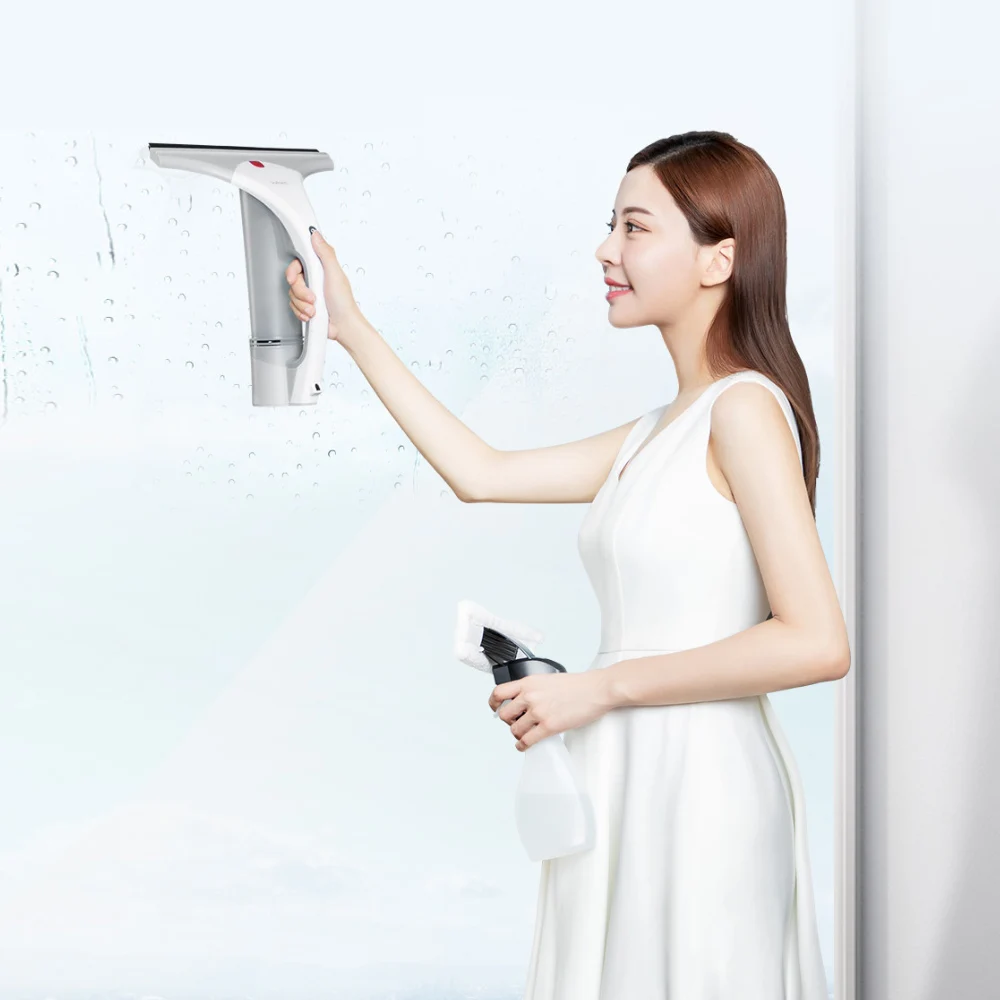 Xiaomi Lofans электрический стеклянный ручной очиститель окна автомобиля Дома кухни рабочего стола Чистящая машина Беспроводная всасывающая Щетка Очиститель