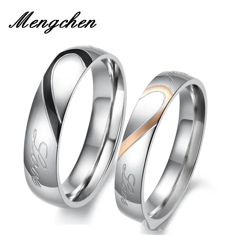 Personality Carved Letters LOVE Puzzle Letter Wedding Engagement Rings For Valentine's Day Gift | Украшения и аксессуары