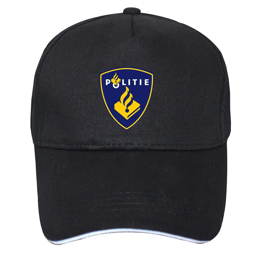 

Netherlands Politie Police Special Swat Unit Force Cap Baseball Cap Hip Hop Fitted Cap Hats For Men Women Hat