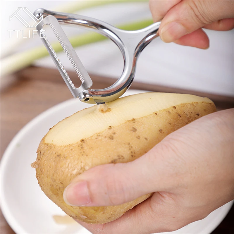 

Vegetable Peeler Great for Apples Carrots and Potatoes Ergonomic Handle for Safety Control Easy Cleaning Zinc Alloy Construction