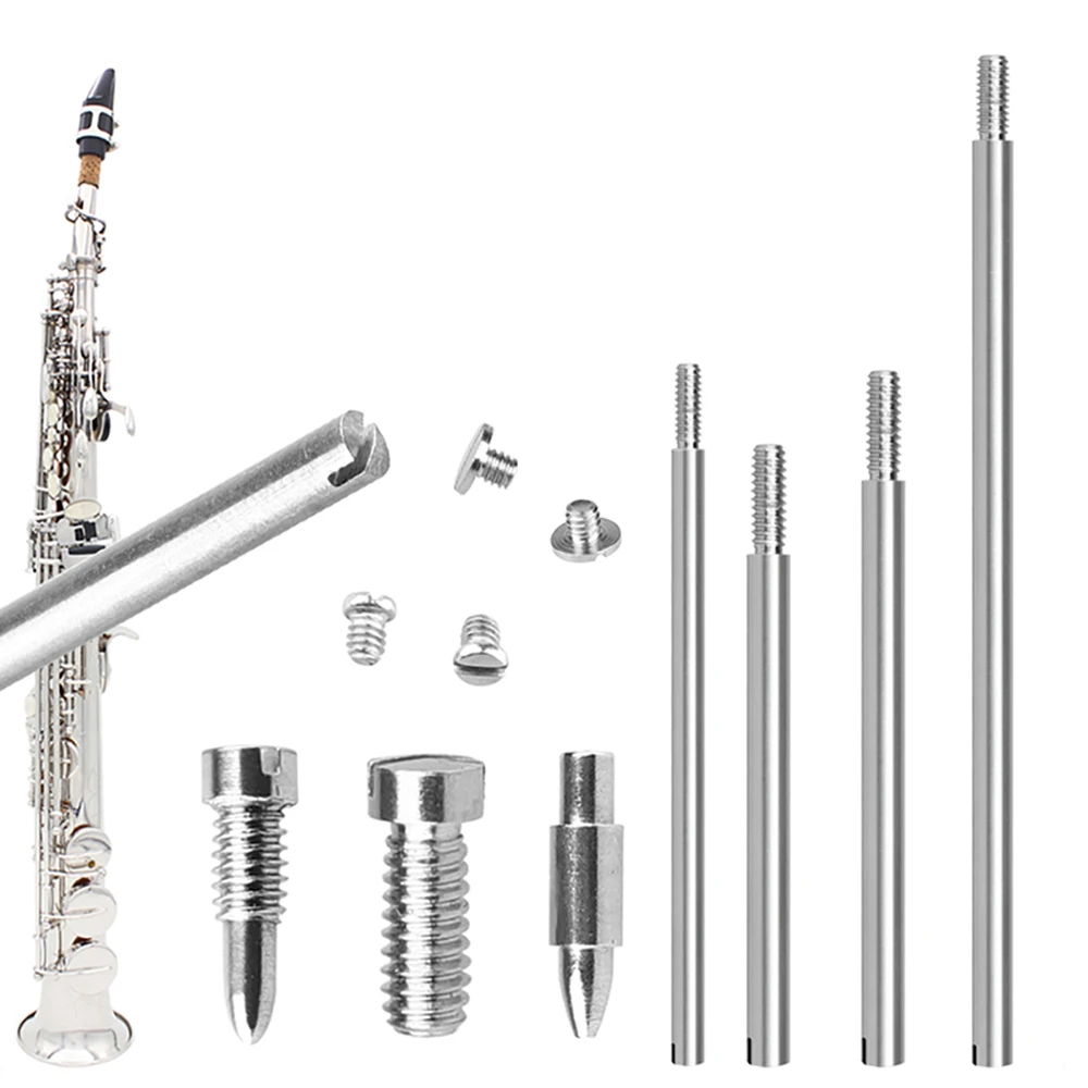 57PcsSetSopranoSaxophoneRepairPartsSaxRepairingToolKitSteel