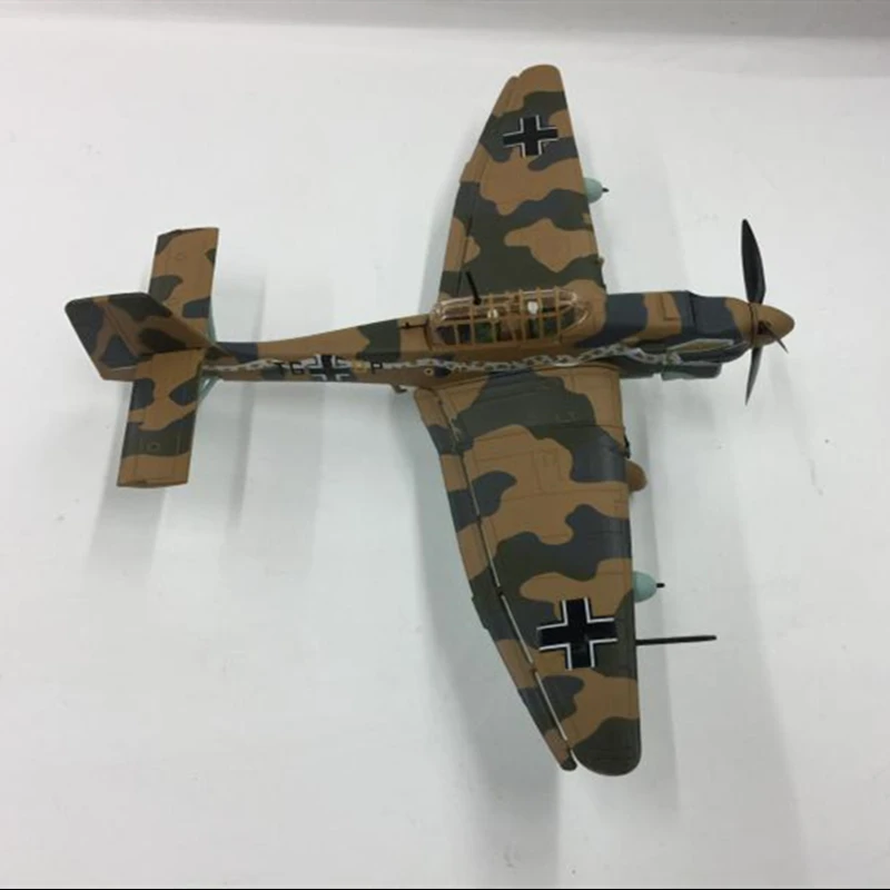1 72 スケール軍事モデルドイツ戦闘機ユンカーススツーカ Ju 87 ダイビング爆撃機モデルおもちゃ金属ダイキャストグッズ Wltk Diecasts Toy Vehicles Aliexpress