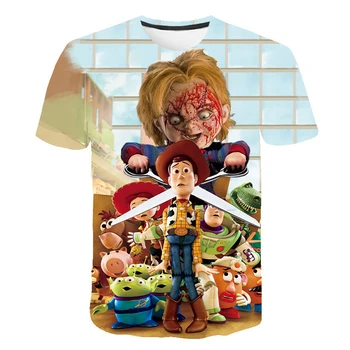 

Harajuku Style Cartoon Movie Toy Story 4 Printed 3D Children T-shirt Fashion Kids Funny Boy/Girl Short Sleeve Clothing T-Shirt