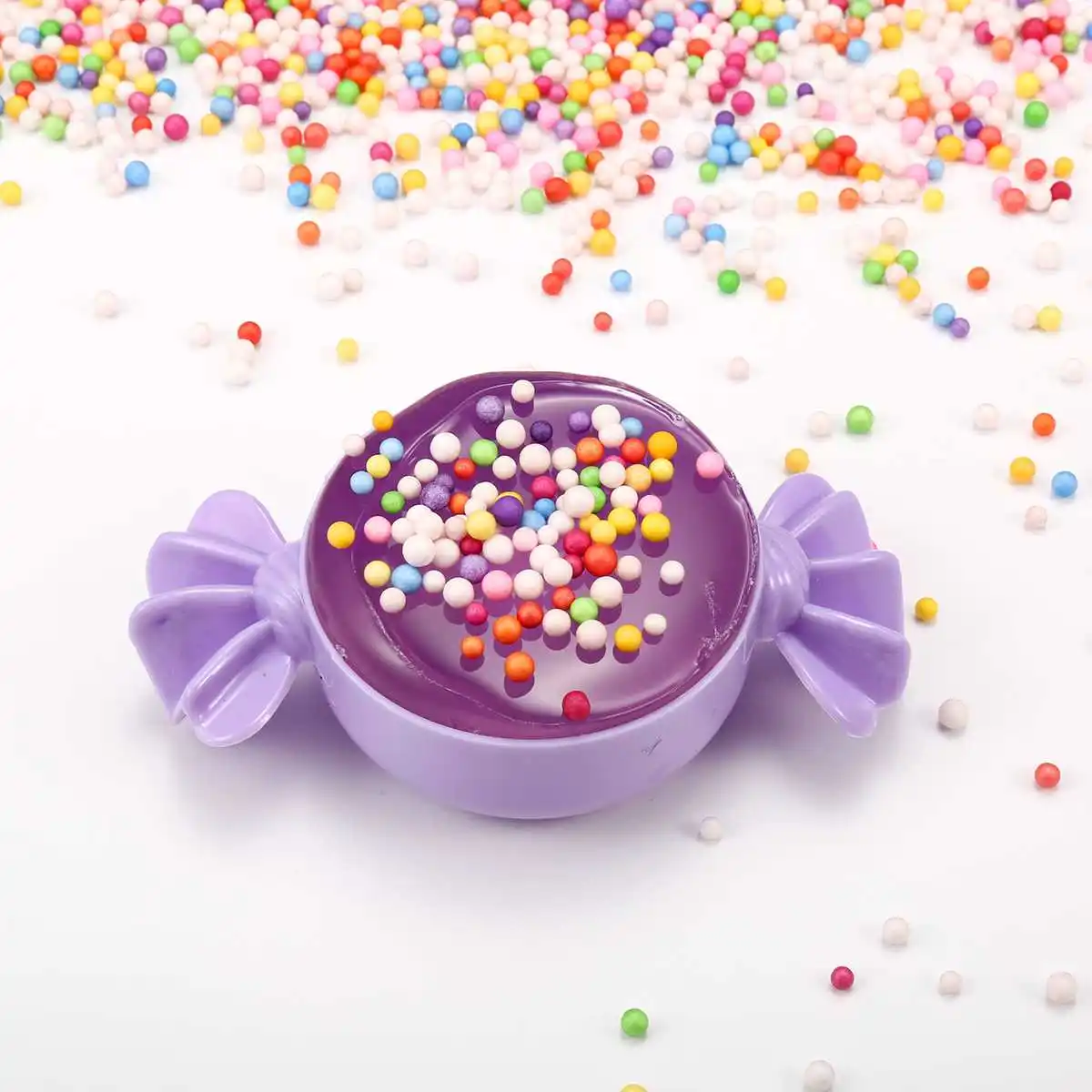 20000pcs 12 Pack Colorful Pastel Foam Beads Colorful Polystyrene Foam Balls Styrofoam Filler Foam Mini Beads Balls Crafts