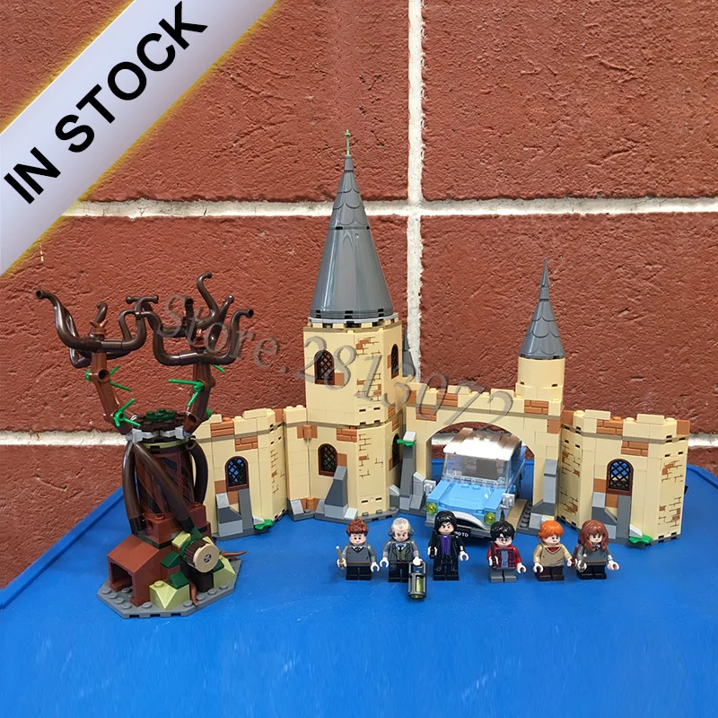 11005 Potter Magic World Серия H gwarts Whomping Willow 753 шт. модель строительные блоки кирпичи совместимые 75953 игрушки