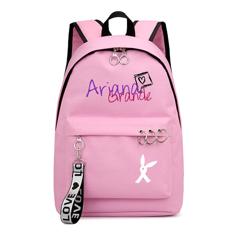 Ariana Grande сумки для колледжа и школы sac dos рюкзак для ноутбука вместительные рюкзаки дорожная сумка на плечо для девочки-подростка Bookbag