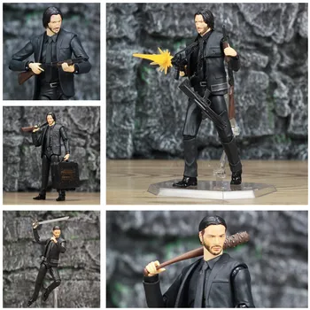 

NEW Movie John Wick Keanu Reeves 1/12 1:12 6" Action Figure KO's Mafex NO.070 Toys Doll