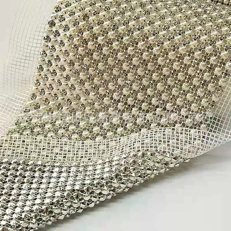 Crystal Mesh Rhinestone Pane – World Trimmings