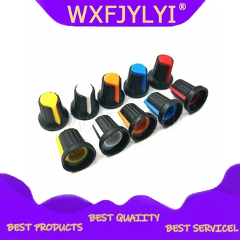 

20PCS WH148 potentiometer knob cap Yellow Orange Blue White Red 15X17mm AG2 knob