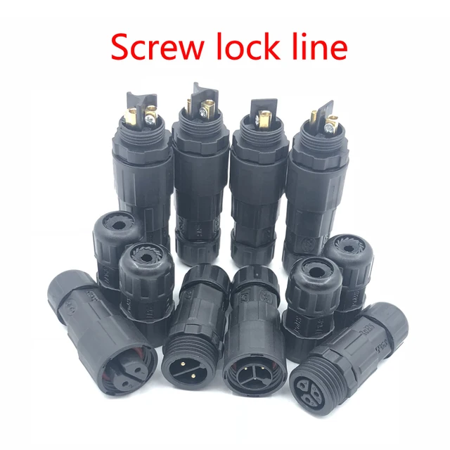 Screw lock line