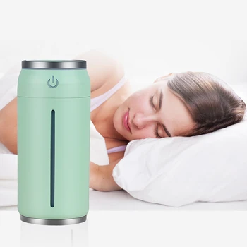 200ミリリットルの空気加湿器ミニアロマディフューザーusbアロマディフューザーporableとミニファンledライトホームオフィス車
