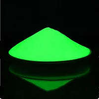 Poudre de phosphore de couleur fluorescente brillante ultrafine, poudre qui brille dans la nuit, Pigment lumineux, revêtement anti-poussière photoluminescent 3