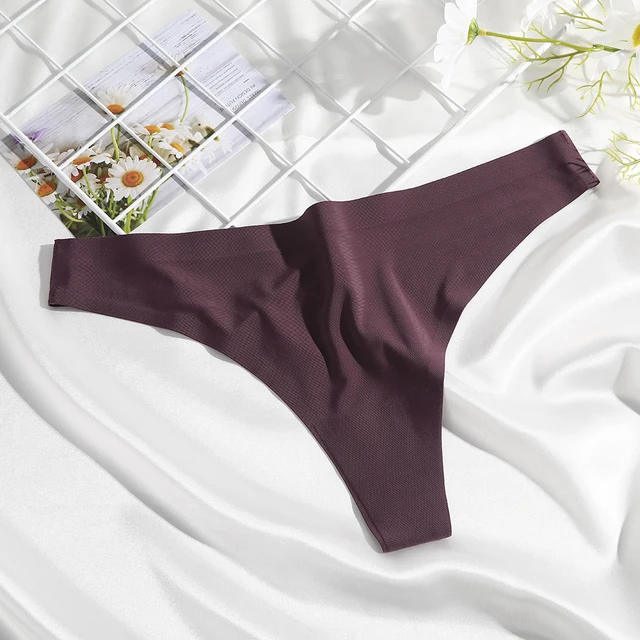 LEVAO Seamless Women Sexy Panties Cotton Underwear Ice Silk Fashion