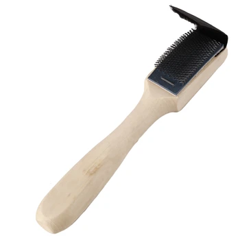 

Ballet Dance Shoe Wire Brush With Handle Wood Handle Ballroom Suede Soles Latin Dance Shoe Cleaning Brush