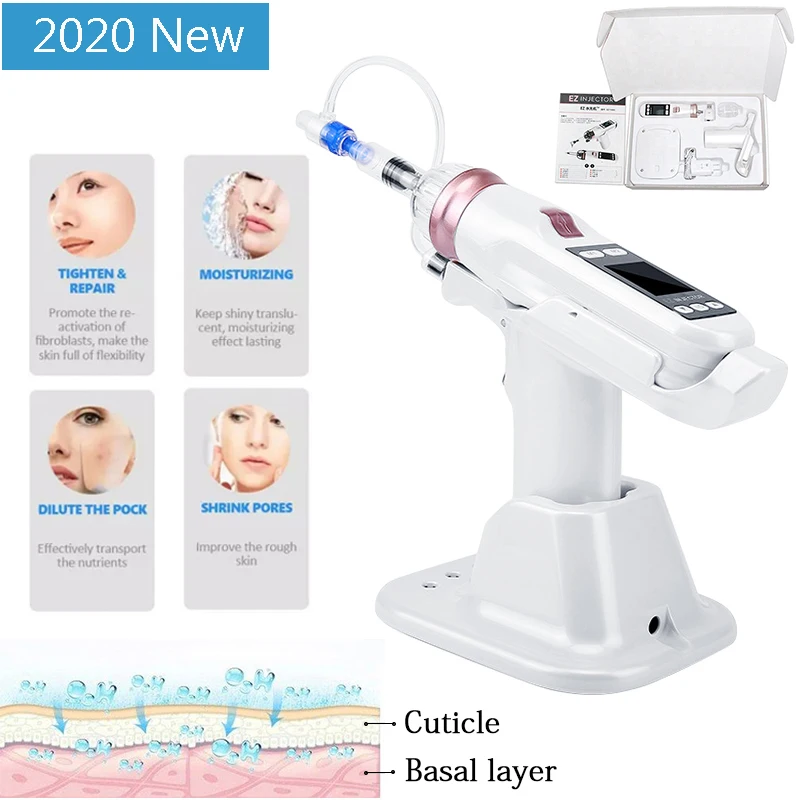Korea EZ Vacuum Mesotherapy masogun Hydrolifting Water Injector Negative Pressure Cartridge Microcrystal Injection Pinhead Set