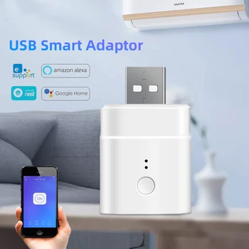 

SONOFF Micro Mini5V Wireless USB Power Adapter Smart Home Switch Google Home Alexa USB Adapter WIFI Switch via eWeLink APP