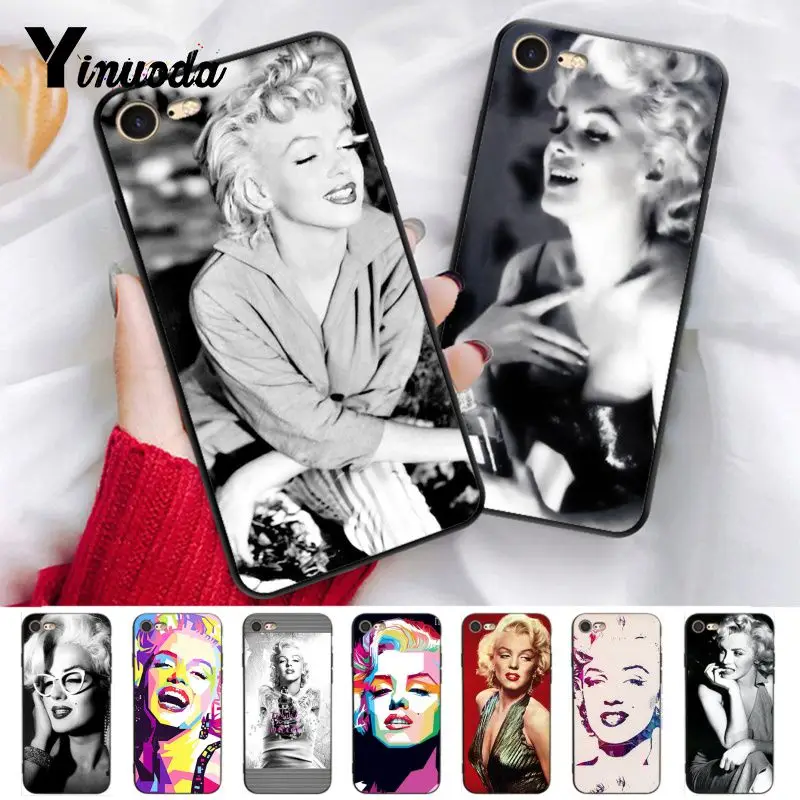 Marilyn Monroe тонкий чехол для мобильного телефона с изображением девушек iphone 13 8 7 6 6S
