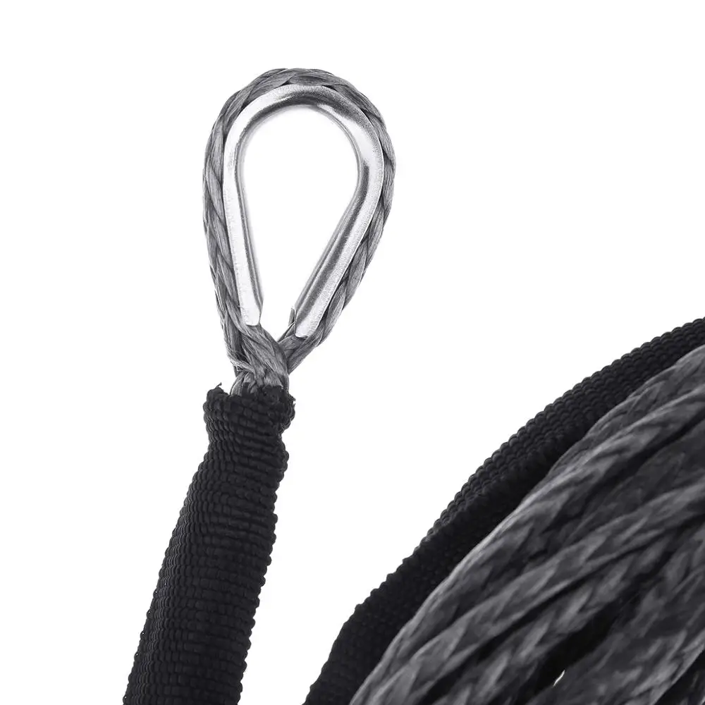 7700lbs аварийный ремень для прицепа трос лебедки автомобиля замена синтетического