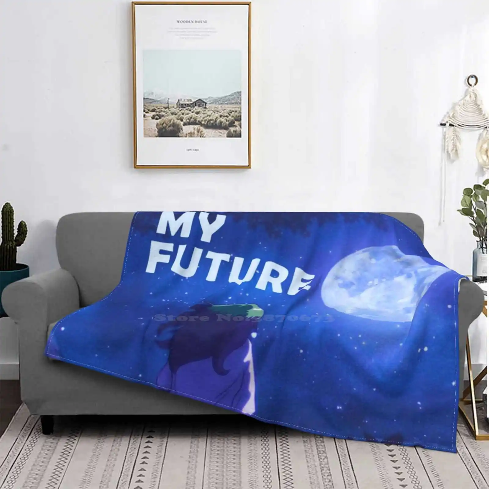 My Future V1 низкая цена новый принт Новинка модное мягкое одеяло Spotify Billie Music Pop Bury A |