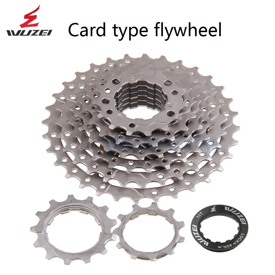 WUZEI 8 S 11-32T дорожный велосипед Freewheel 8 скоростей кассета Звездочка стальная совместимая SHIMANO 2400 2300 запчасти для велосипеда