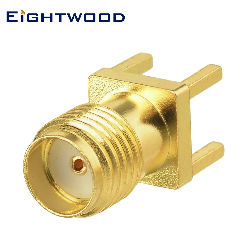 Женский гнездовой разъем Eightwood SMA радиочастотный коаксиальный адаптер Клемма