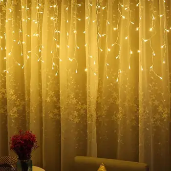 

3.5M LED String Light AC220V/AC110V Christmas Curtain Garland Fairy Festoon Christmas Tree Colors Festoon Lamps Home Decorations