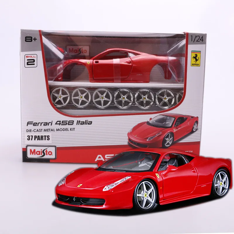 Maisto собранная образовательная модель сборки 1: 24 Mustang GT Модель автомобиля Ferrari 458 Enzo Z06
