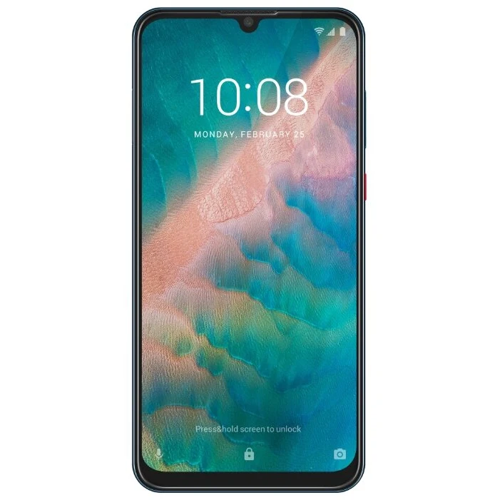 Smartphone ZTE Blade V10 64 GB 4 GB Blue 3G 4G 2Sim 6." IPS 1080x2280 and9 16Mpix 802.11 a/b/g/n/ac NF