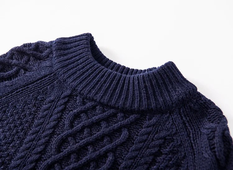 Sueter mujer invierno осенне-зимний женский винтажный Повседневный свободный толстый теплый короткий пуловер Пуловеры шерстяной свитер ropa
