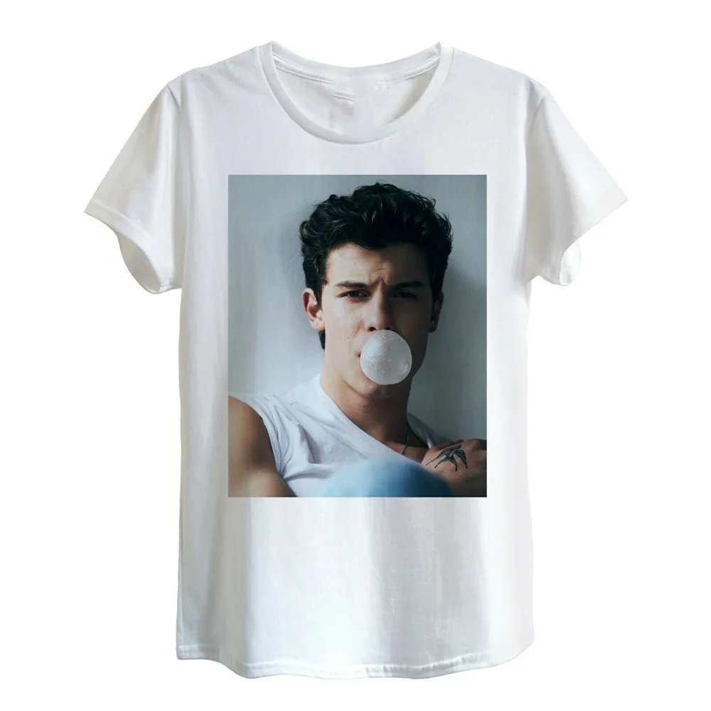 Shawn Mendes T Shirt Senorita Camila Cabello If I Can'T Have You Women Unisex Printing Tee |