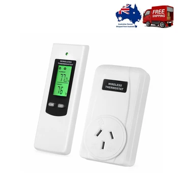 

Digital Wireless Thermostat Room Temperature Controller Heating and Cooling function with Remote Control + LCD backlight