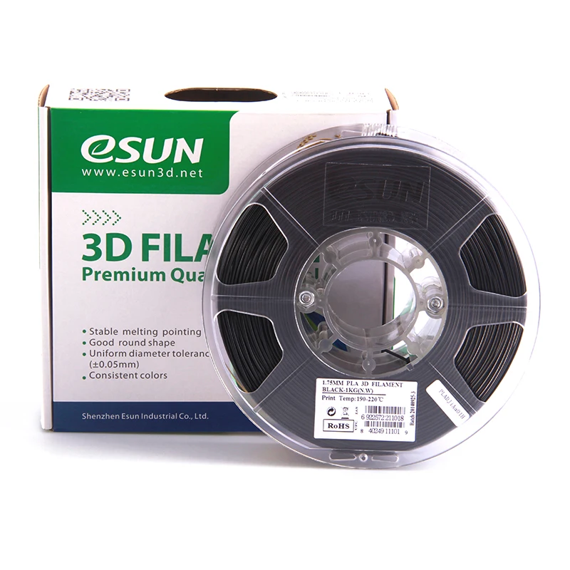 Наполнитель eSun из пластика ABS/PLA/Plus 1 75 мм 0 5-1 кг для 3D-принтера creality ender-3/pro/v2/anycubic