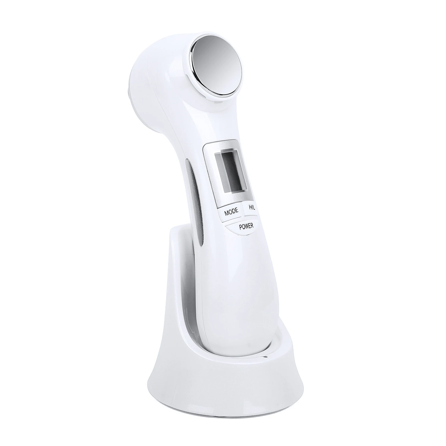 LISM 6 in1RF EMS радио мезотерапия электропорация лица Подтяжка кожи омоложение вибрационное устройство машина фотонный светильник терапия - Цвет: Белый