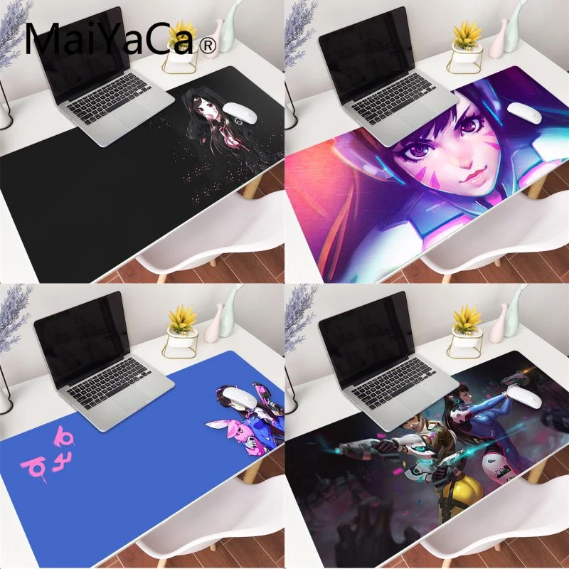 Maiyaca D Va 大型ゲーミングマウスパッド 700x300mm オーバーウォッチ Cs Go World Of Warcraft用キーボード付き マウスパッド Aliexpress