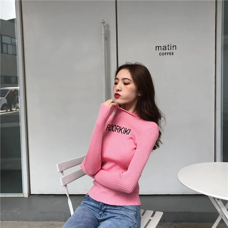 Korean Fashion Women Sweater Knitted Woman Sweater Pullovers Sweaters Woman Sueter Mujer Invierno Knit Oversized Sweater Korean Fashion Women Sweater Knitted Woman Sweater Pullovers Sweaters Woman Sueter Mujer Invierno Knit Oversized Sweater