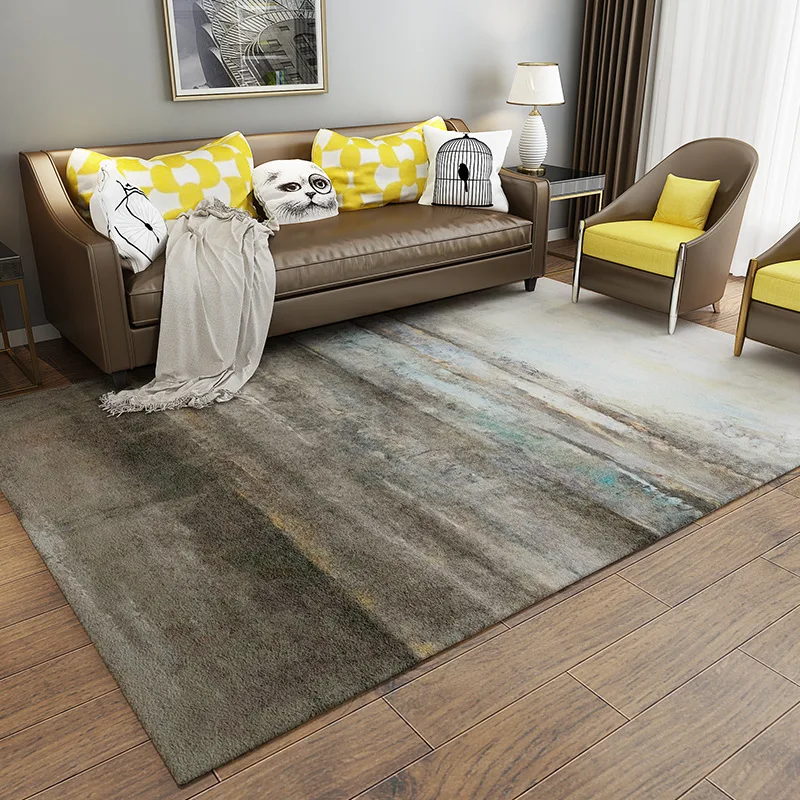 

Living room Coffee Table Blanket Decorative Nordic Style Sofa Carpet Bedroom Bedside Mat Thickened Non-Slip Rug Dining Room