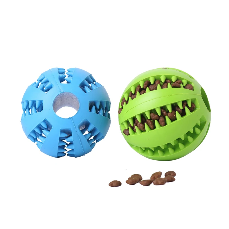 Pet Sof Pet игрушки для собак игрушка забавный интерактивный эластичный шарик жевательная игрушка для собаки зуб чистый шар еды Экстра-жесткий резиновый мяч