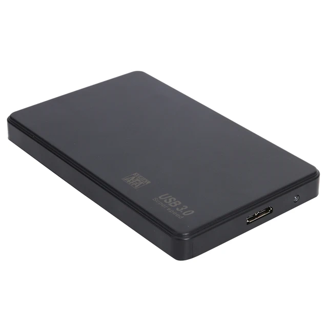 U25 USB3.0 Port 2,5 Pouces SSD Boîte à Disque Dur Externe SSD Compatible  Avec Disque Dur SATA de 2,5 Pouces - le Noir