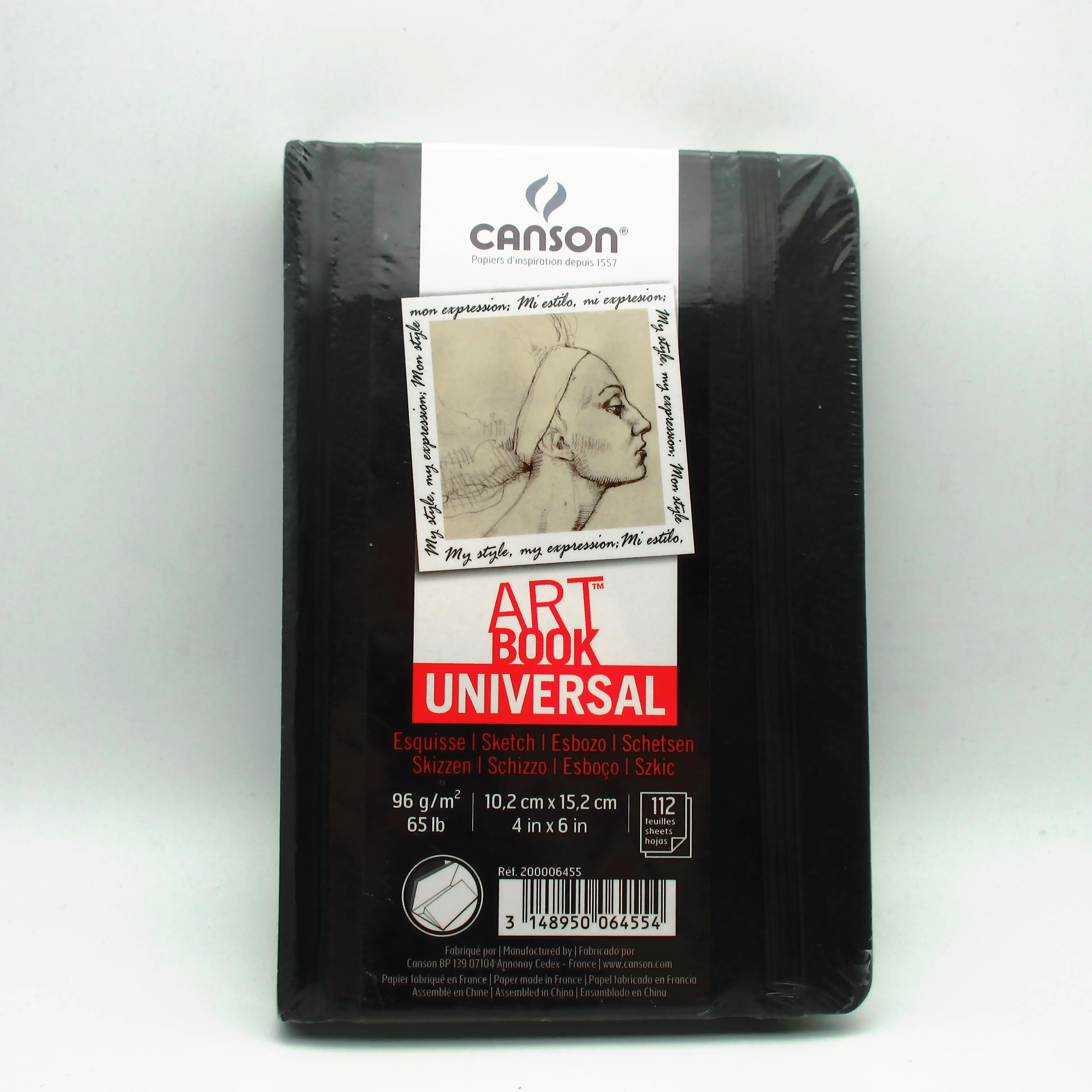 Canson Art Book Universal 96g/m2 For Sketch 102x152mm 112 Sheets France