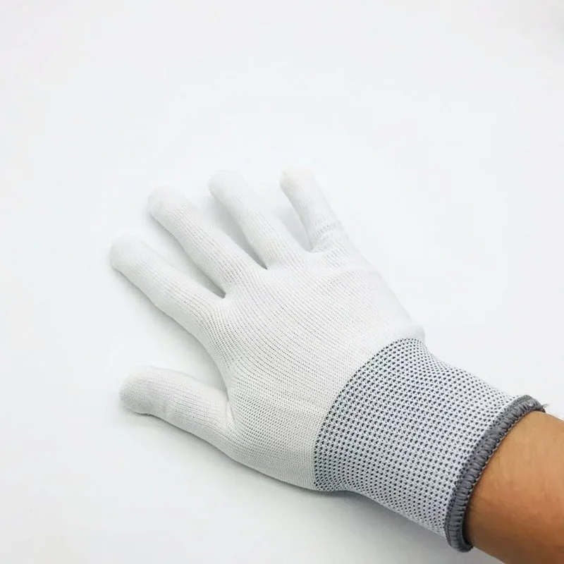 5 Pairs Vinyl Car Wrapping Gloves Anti-static Window Film Tint Work Gloves Carbon Fiber Sticker Wrap Install Tools