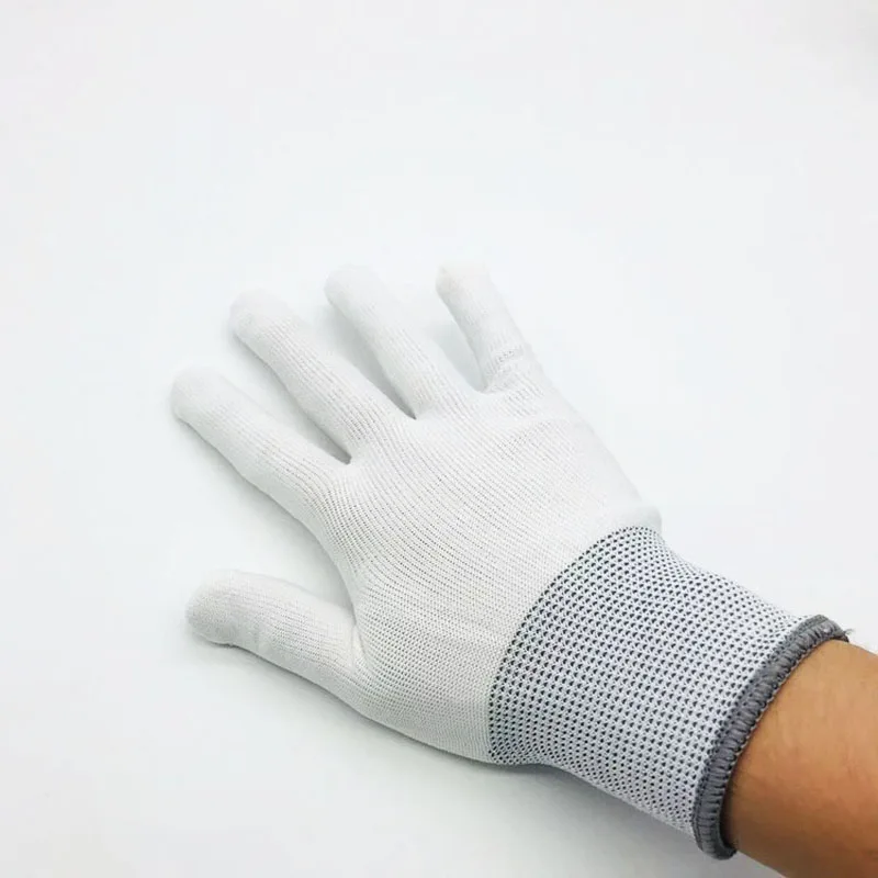 10Pairs Vinyl Car Wrapping Gloves Anti-static Window Film Tint Work Gloves Carbon Fiber Sticker Wrap Install Tools 4
