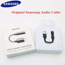 SAMSUNG Type C 3.5 Jack Earphone Cable USB C to 3.5mm AUX Headphones Adapter For SAMSUNG Galaxy Note 10 Plus 10+ A90 A80 A60 A8S