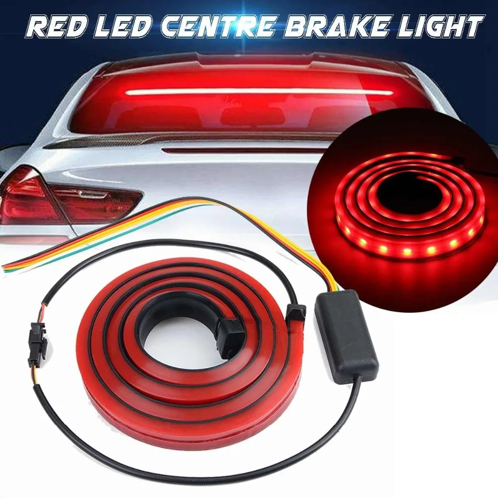 RED-Auto-High-Mount-Brake-Stop-Lights-Accessories-Car-Styling-High-Additional-Brake-Lamp-Warning-Turn
